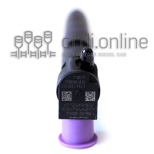 Brand New Delphi CRDI Diesel Fuel Injector 33800-2A760, 33800-2A780