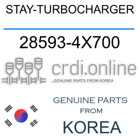 STAY-TURBOCHARGER 28593-4X700 285934X700 28593 4X700